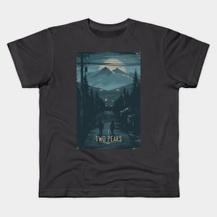 Peak Pals for Mountain Adventure & Hiking Enthusiasts Kids T-Shirt